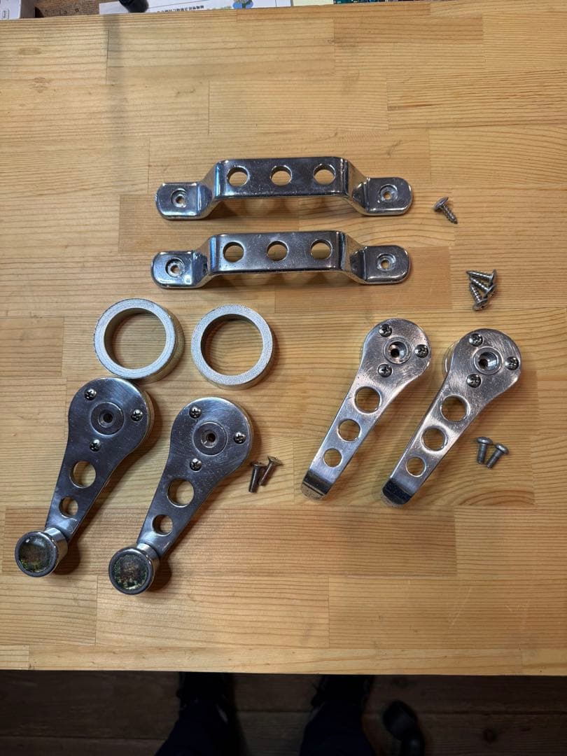 ローバー　ミニ　インナーハンドル、レギュレターハンドル、プルハンドル　セット