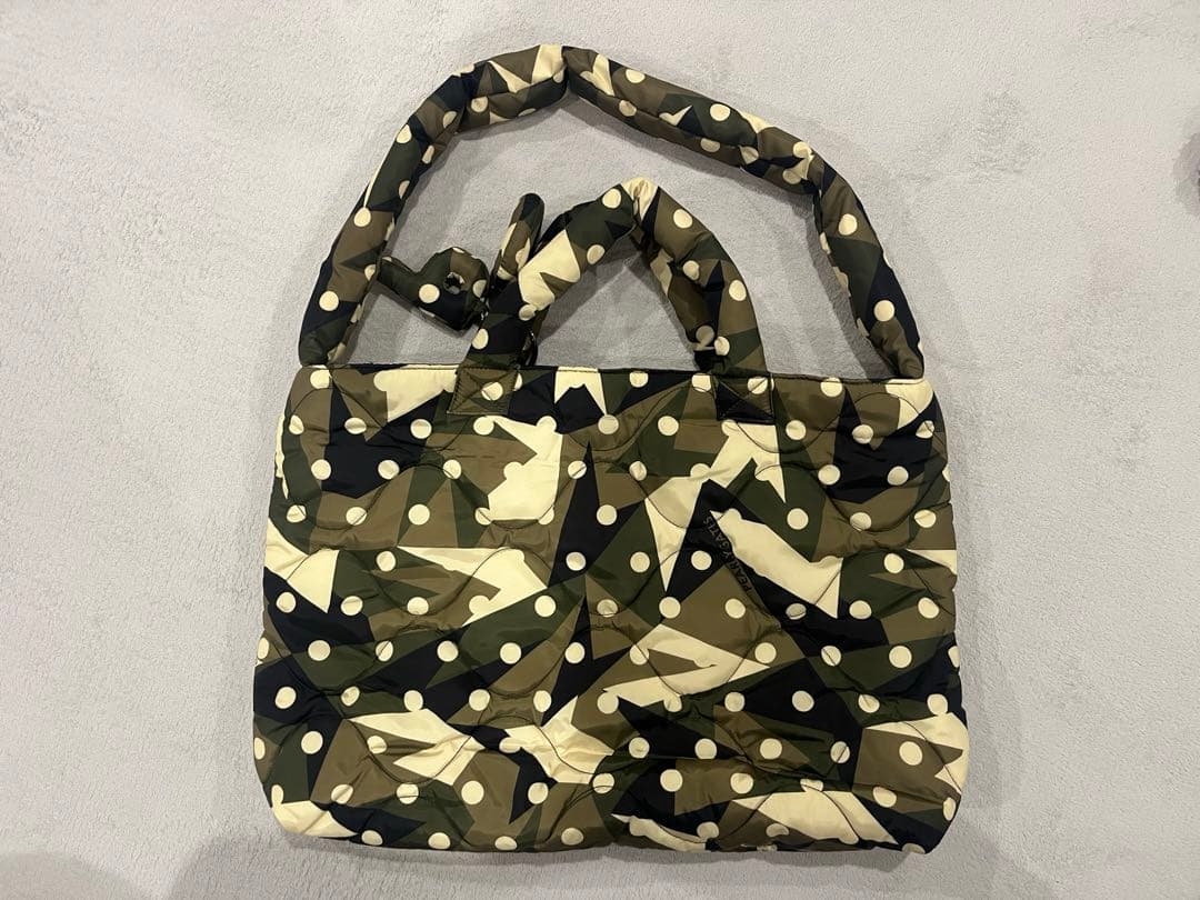 値下げ　美品　パーリーゲイツ　ロッカーバッグ カモフラ　ドット柄