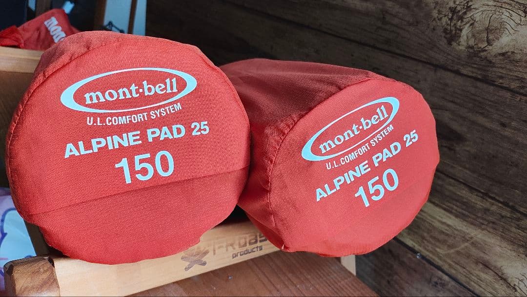 2セットmont-bell ALPINE PAD 25 150 ★最終値下げ★