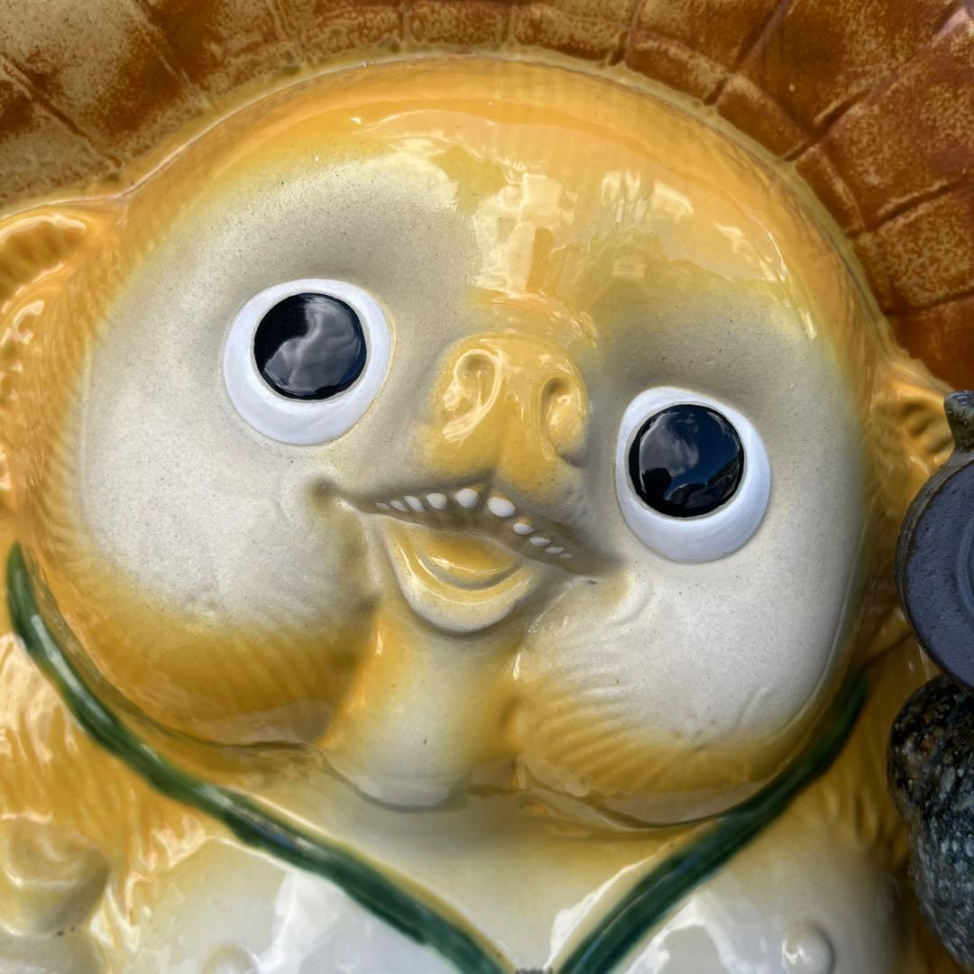 チョー縁起物❗信楽焼風水開運狸  高さ６４cm