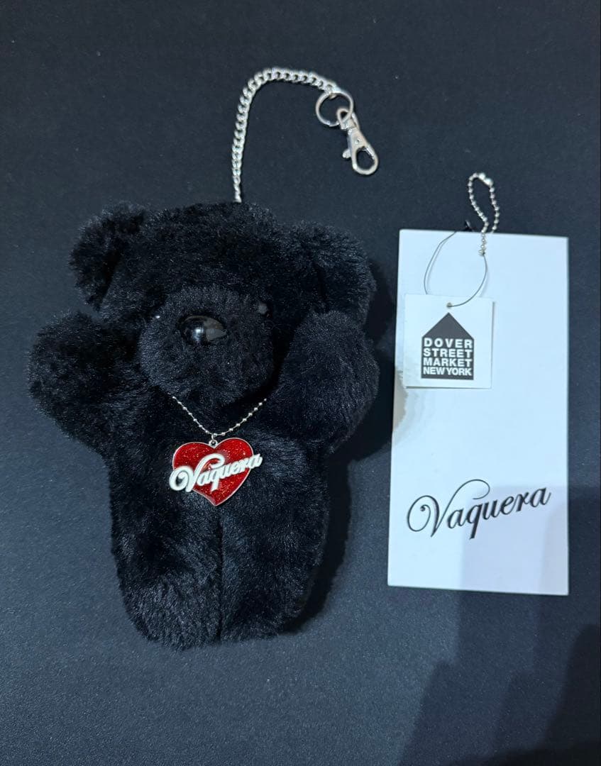 vaquera クマ キーホルダー ブラック DSM購入 限定カラー タグ付き