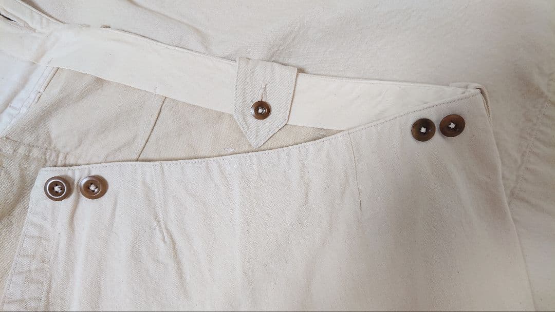 【未使用】マーガレットハウエル　ナチュラルデニムスカート