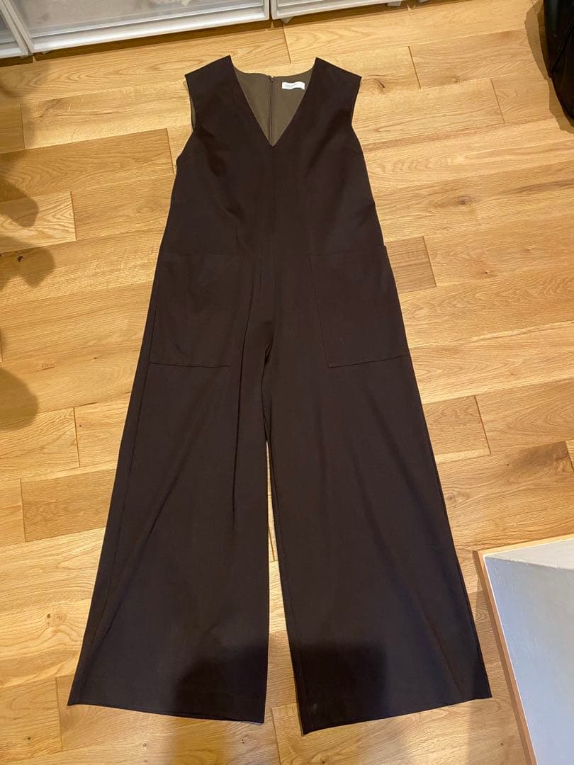 北欧暮らしの道具店 ポンチ素材のオールインワン L ブラウン