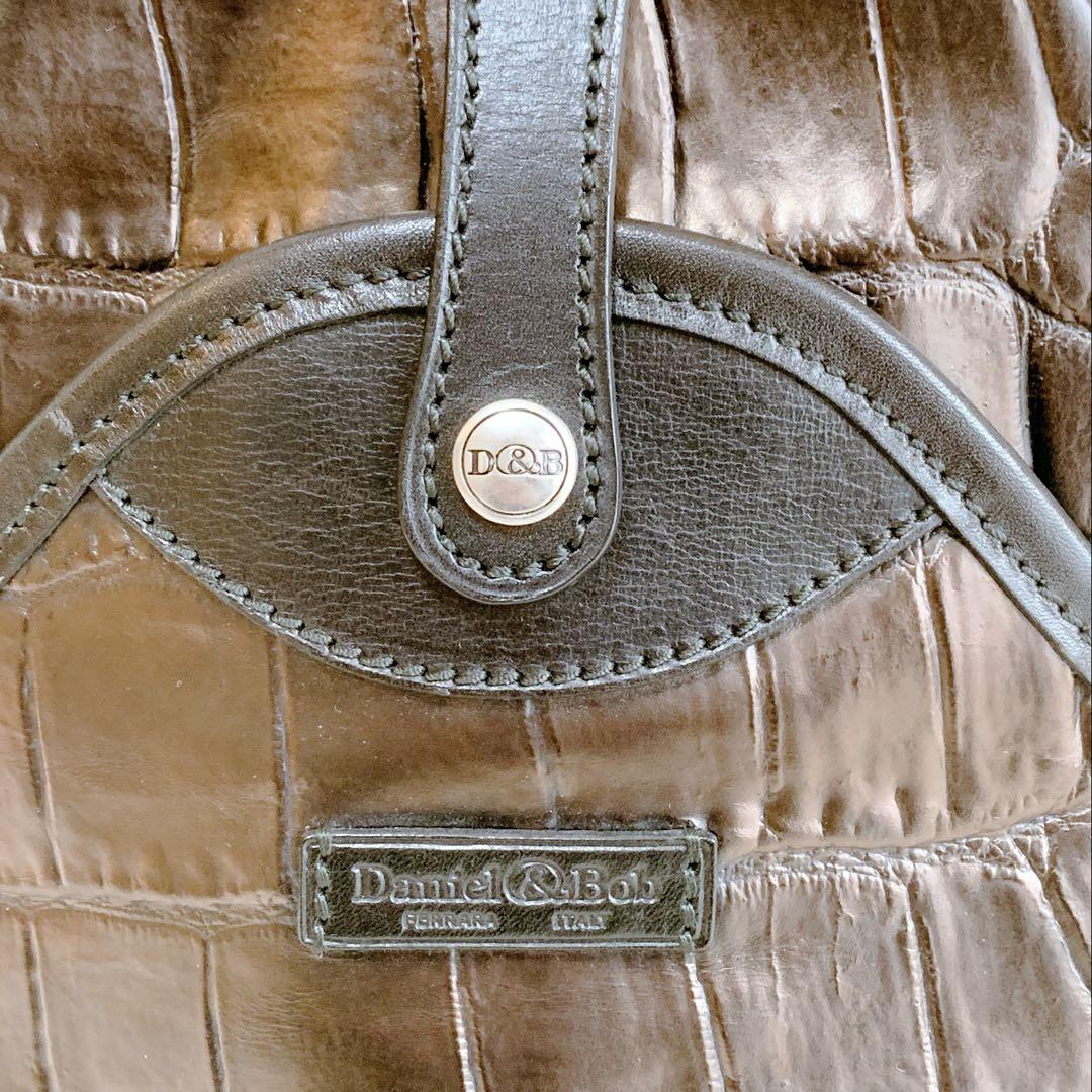 ほぼ未使用 Daniel&Bob トゥモローランド別注クロコ型押しボディバッグ