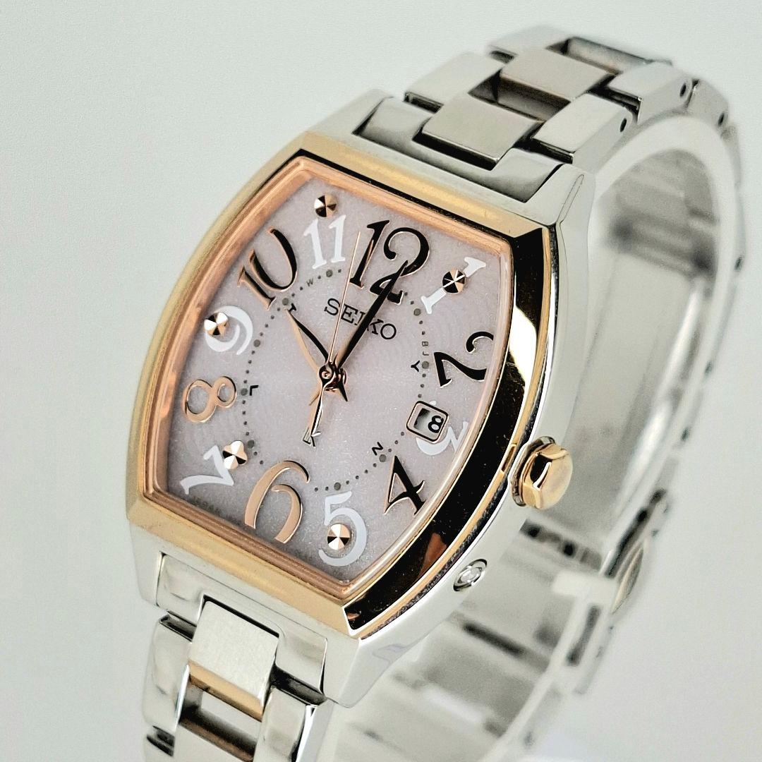 ✨人気 セイコー SEIKO ルキア lk ソーラー 電波 トノー型 オーバル
