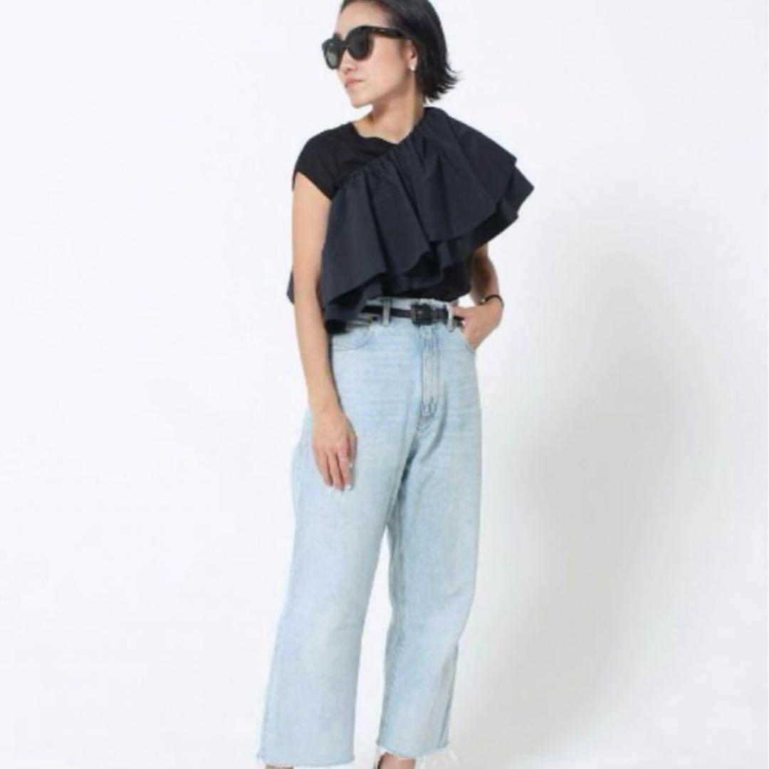 coudre クードル　プラスペプラム　ブラック