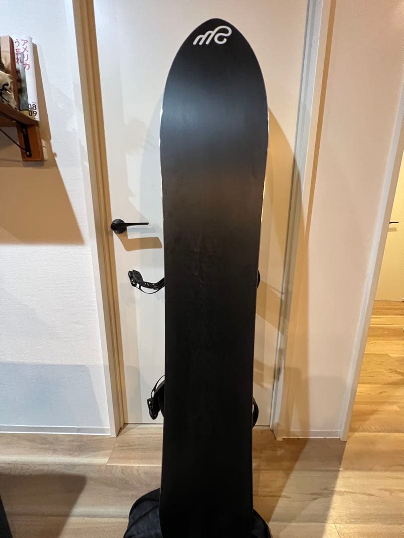 MOSS スノーボード板 CAPTAIN HELM ビンディング　（セット売り）