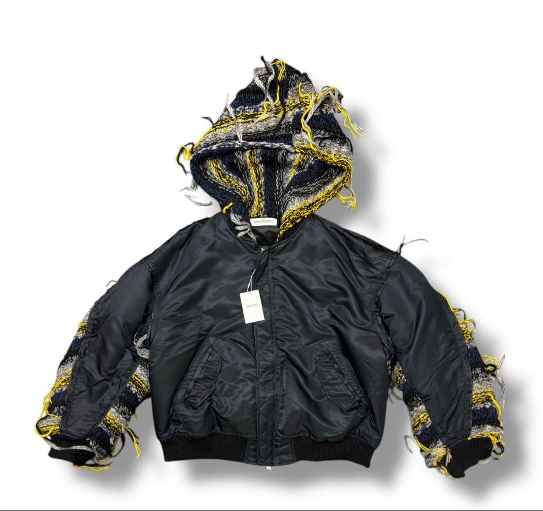 未使用品 DISCOVERED 24AW MIX KNIT SLEEVE