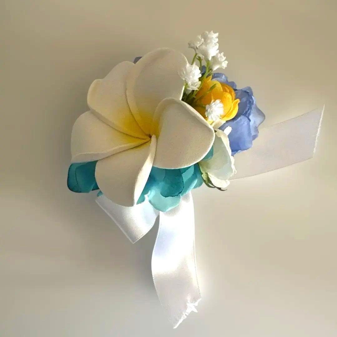 プルメリア　ブーケ　セット　リゾートウエディング