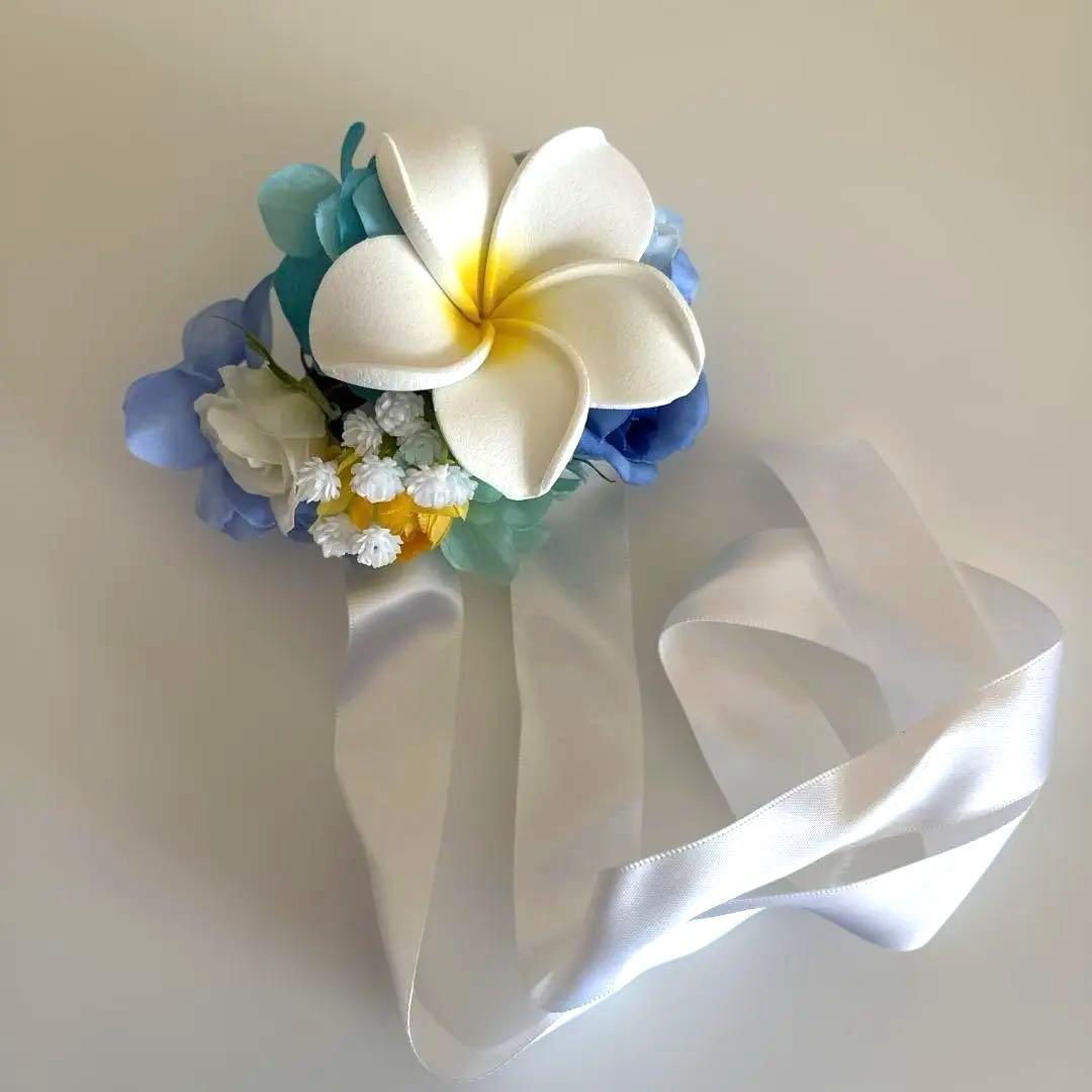 プルメリア　ブーケ　セット　リゾートウエディング