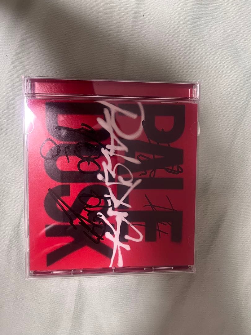 ペイルダスク直筆サイン　アルバム　ツアー先行予約シリアルコード付き　ステッカー