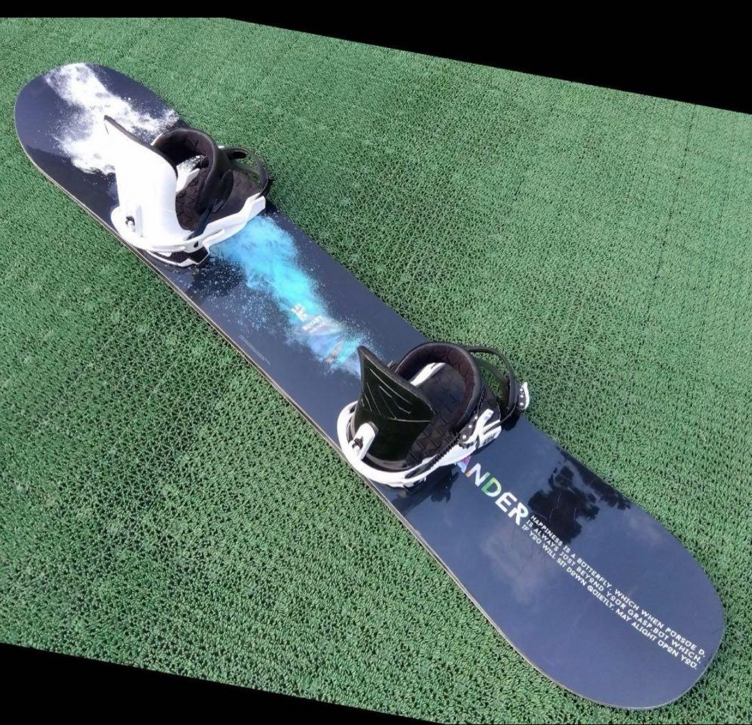 SAVANDER 154 × SALOMON スノーボードセット