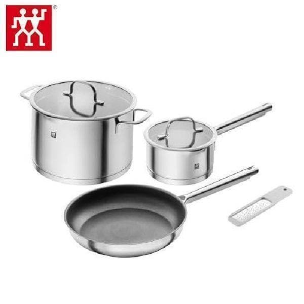 ガスＩＨ ヘンケルス トゥルーフロー 鍋・フライパンセットソースパン ステンレス