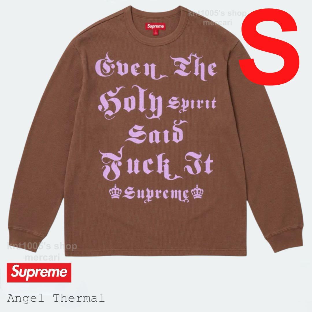 Supreme サーマル シュプリーム Angel Thermal ブラウン S