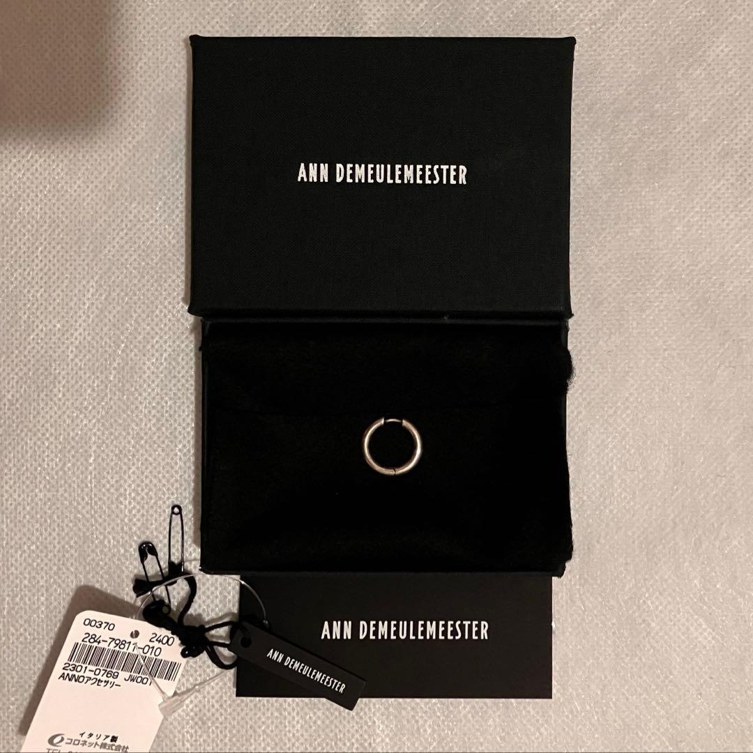 アンドゥムルメステール ピアス イヤリング フープピアス シルバー ユニセックス