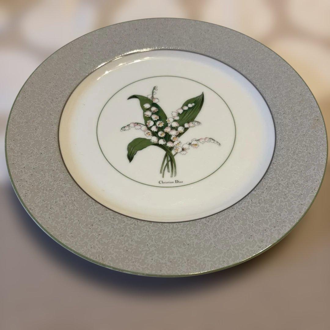 【美品】Christian Dior 大皿 すずらん