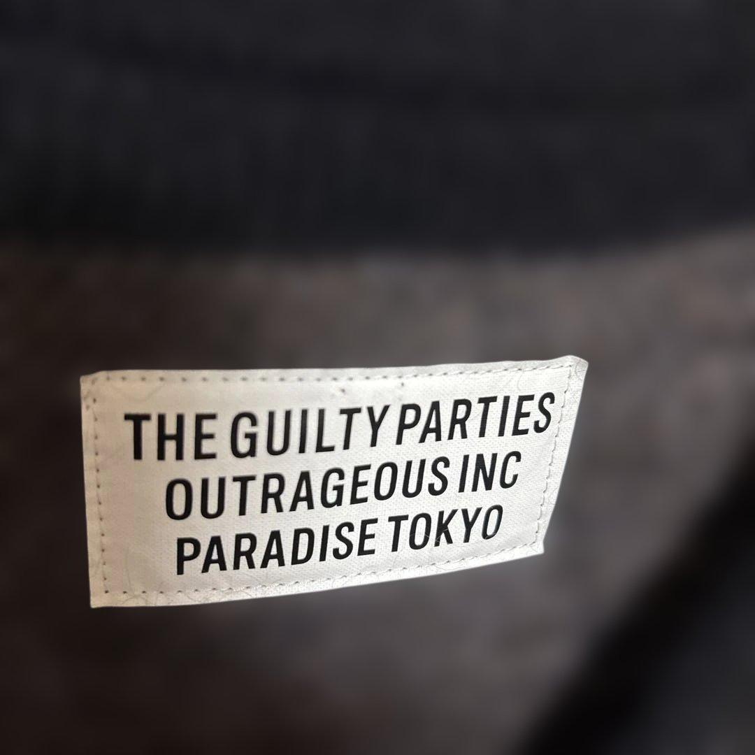 wackomaria ワコマリア レオパード カーディガン パープル Lサイズ