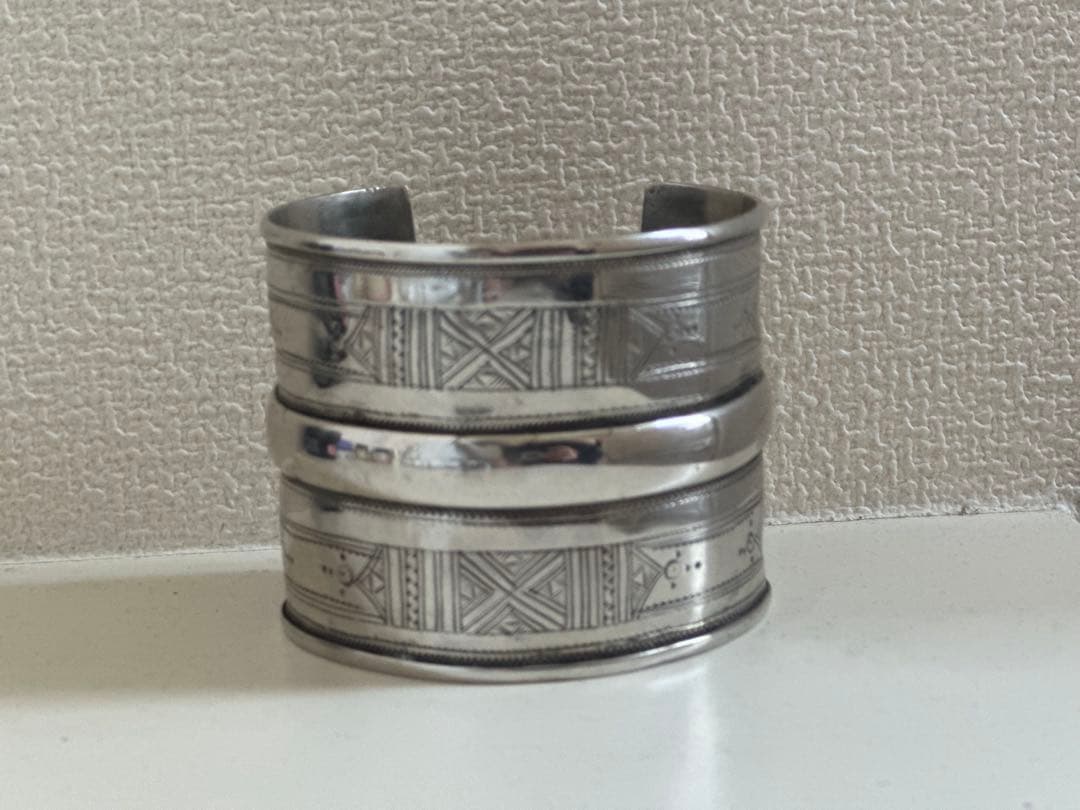 mitsu トゥアレグ　ヴィンテージシルバーバングル