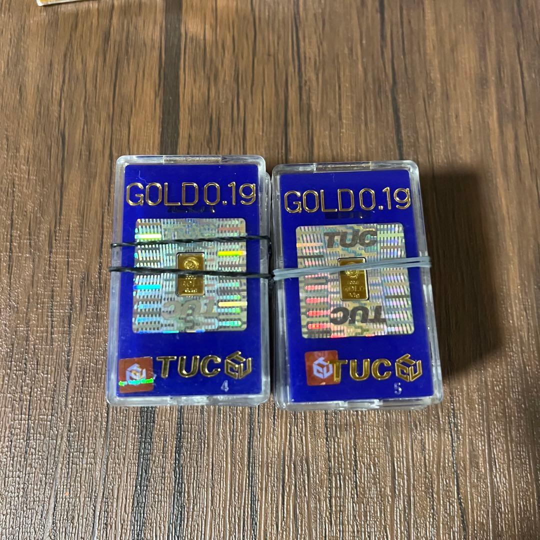 TUC 景品　GOLD0.1 コレクション 10個セット