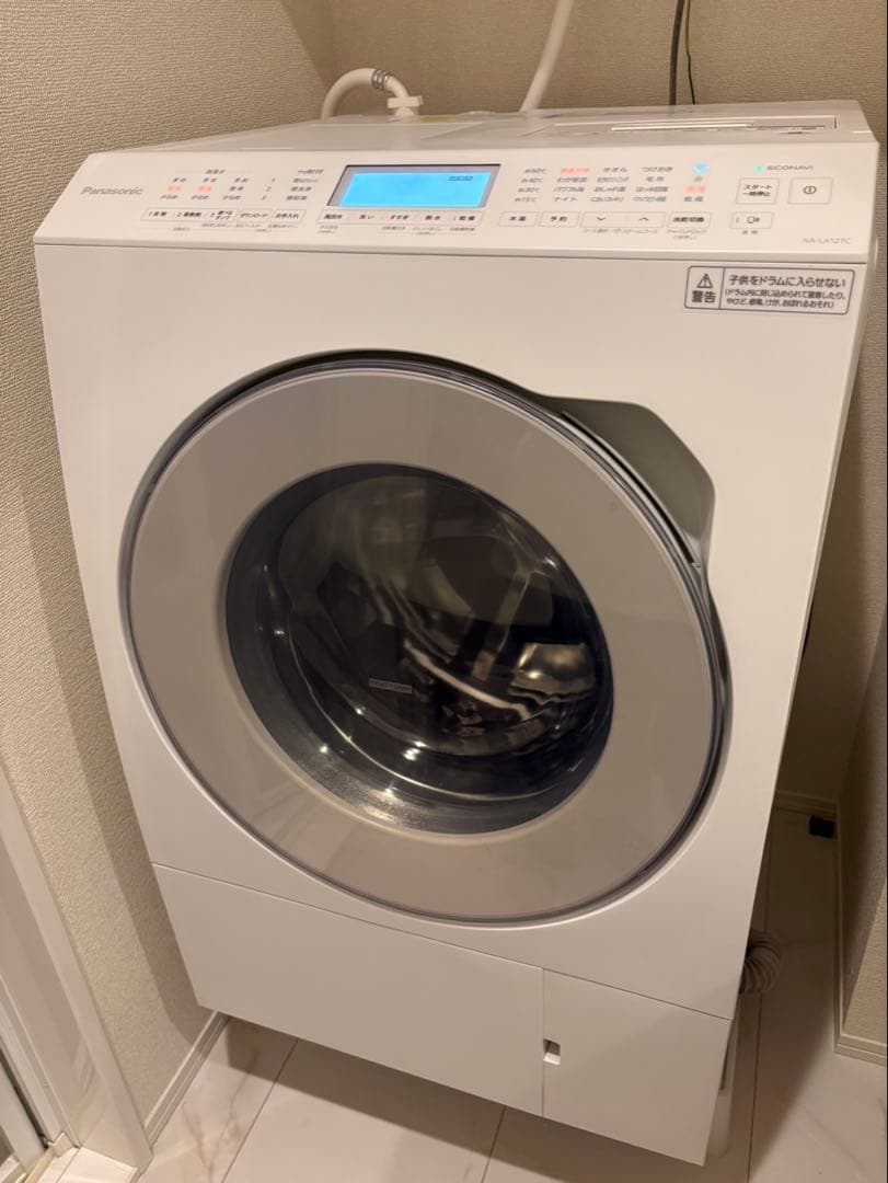 【売り切り価格】Panasonic ドラム式洗濯機NA-LX127CL 24年製
