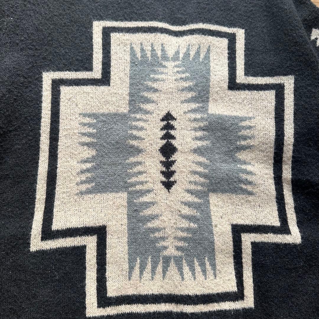 希少 PENDLETON ネイティブ柄 モヘア ブレンド カーディガン