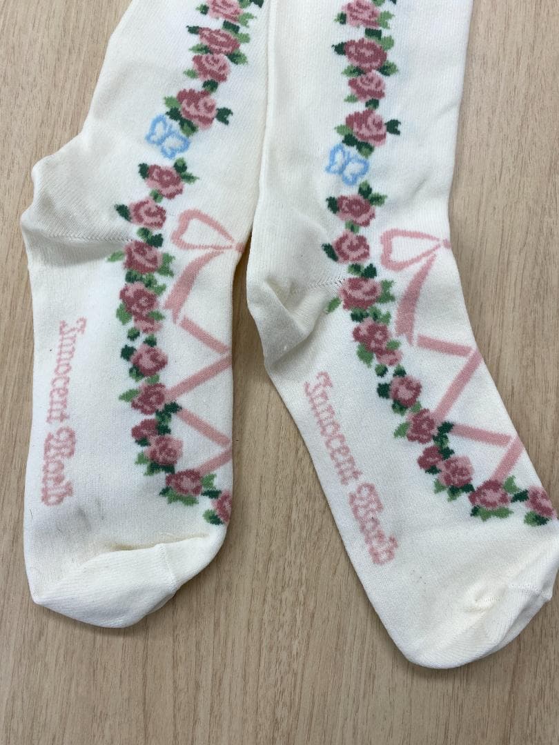 【m−00452】Innocent world オーバーニー　5足セット