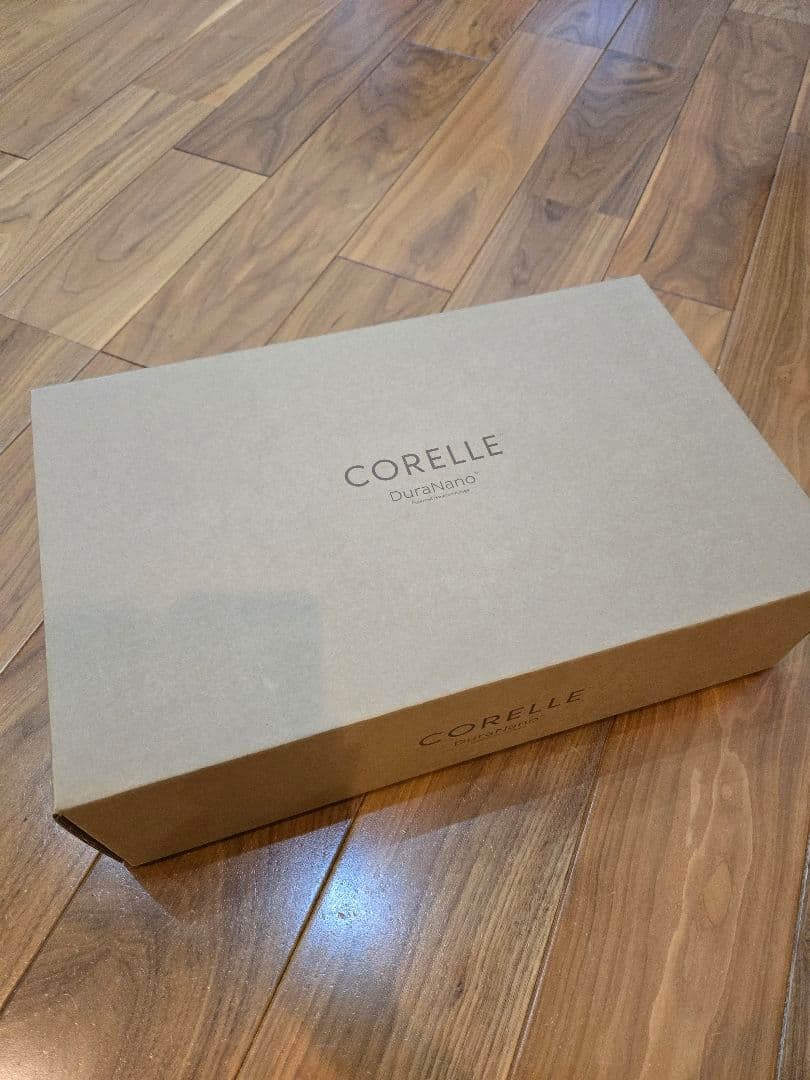 CORELLEフライパン20cm、24cm、ガラス蓋3点セット