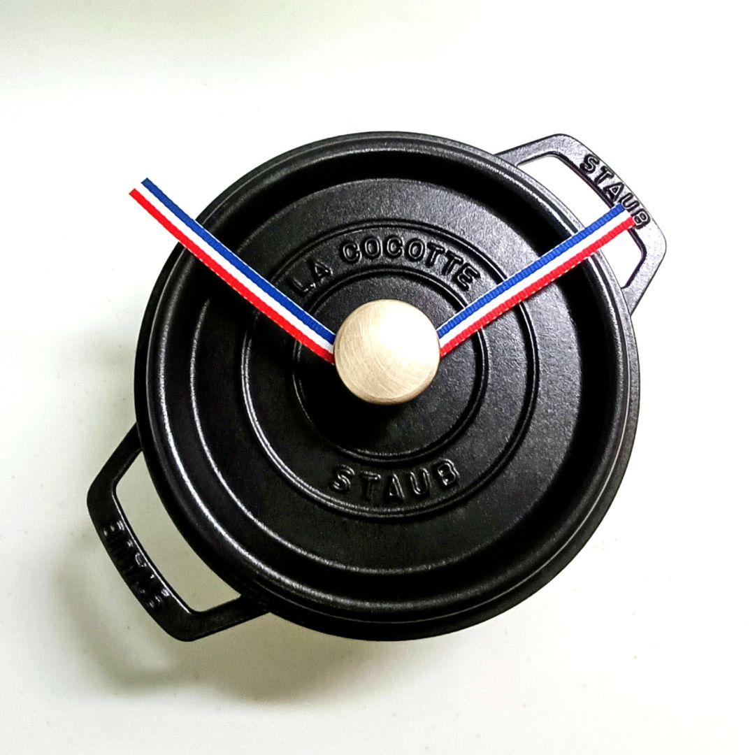 ストウブ　ココット　ラウンド　20センチ　黒