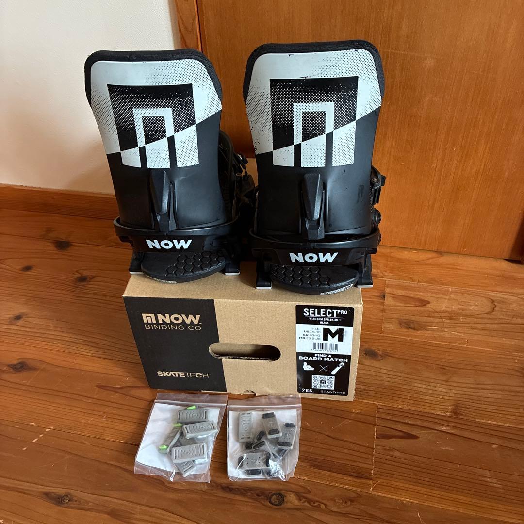 NOW SELECT PRO ビンディング Mサイズ　23-24モデル