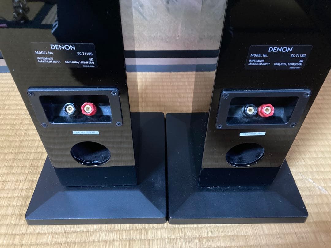 DENONデノン SC-T11SG スピーカートールボーイ 2台セット
