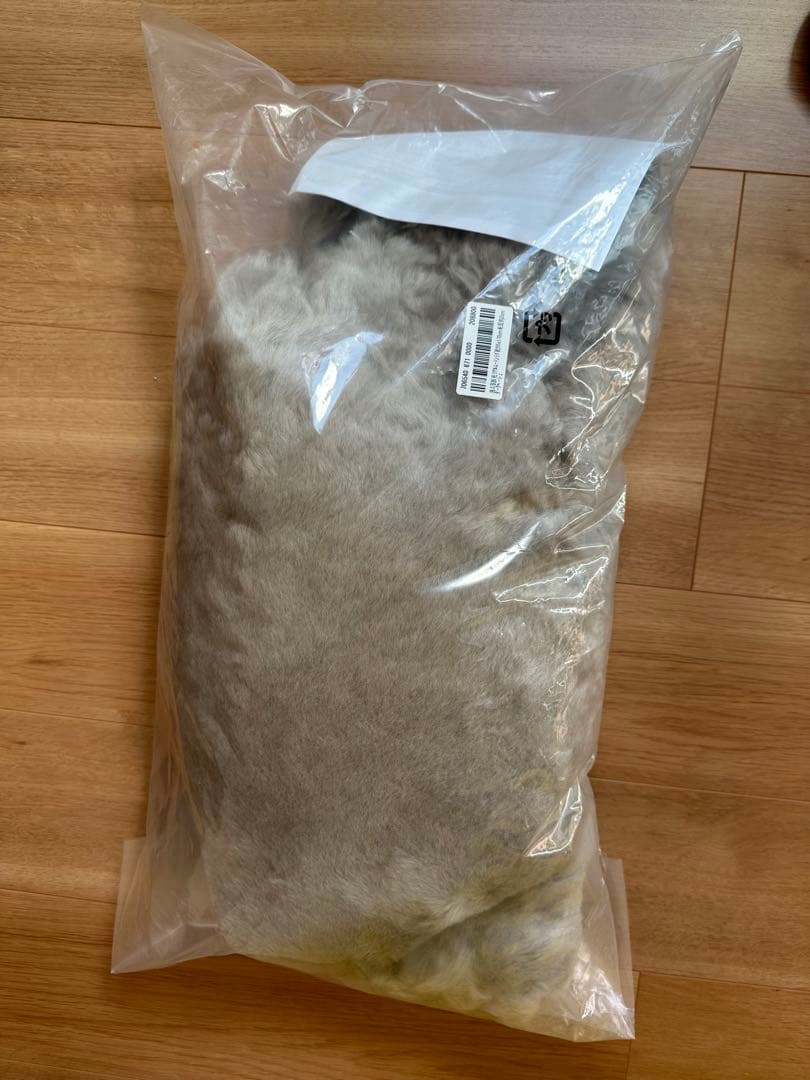 洗える短毛リアルムートンラグ