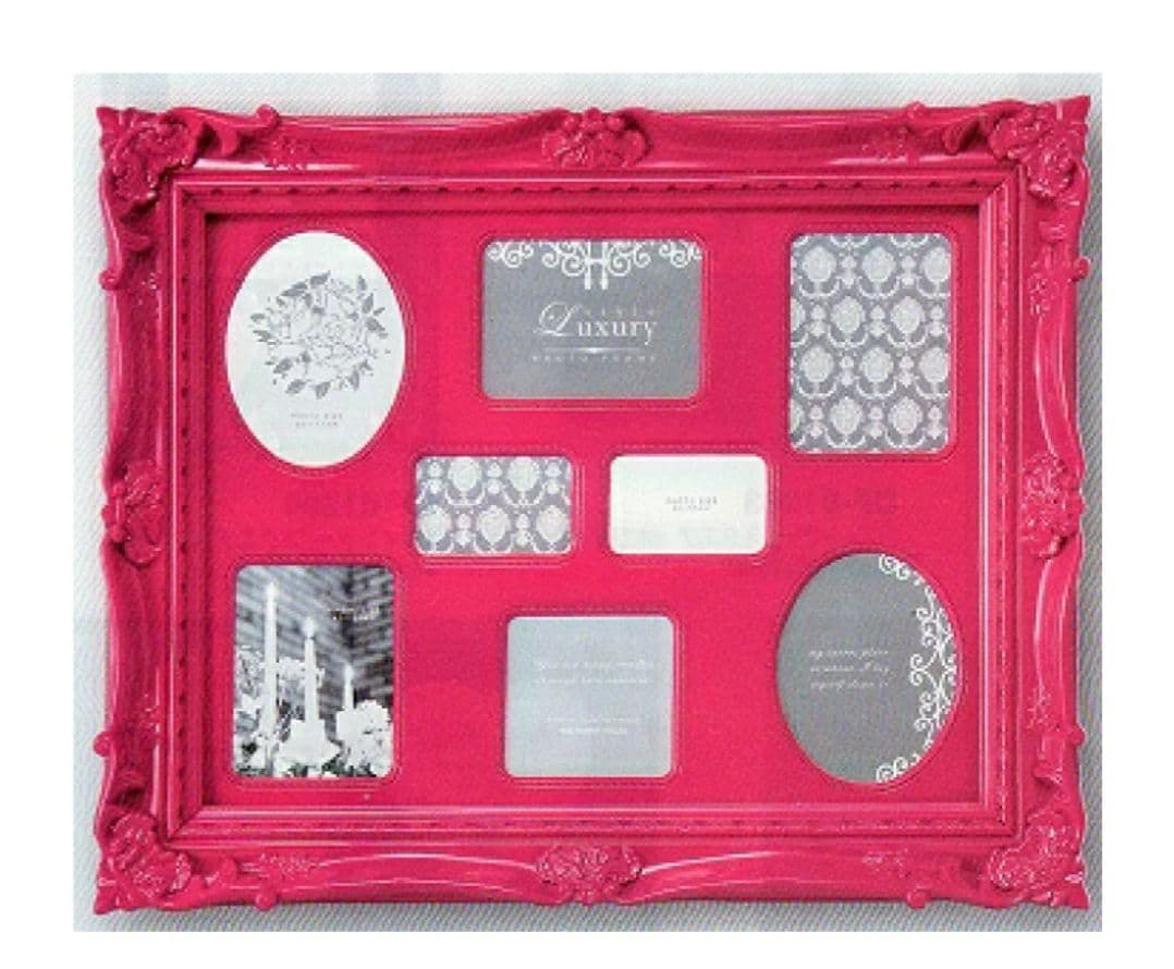 要問合せ♥️大好きな写真を飾りたい♥️ロココ調　ピンク　フォトフレーム　額