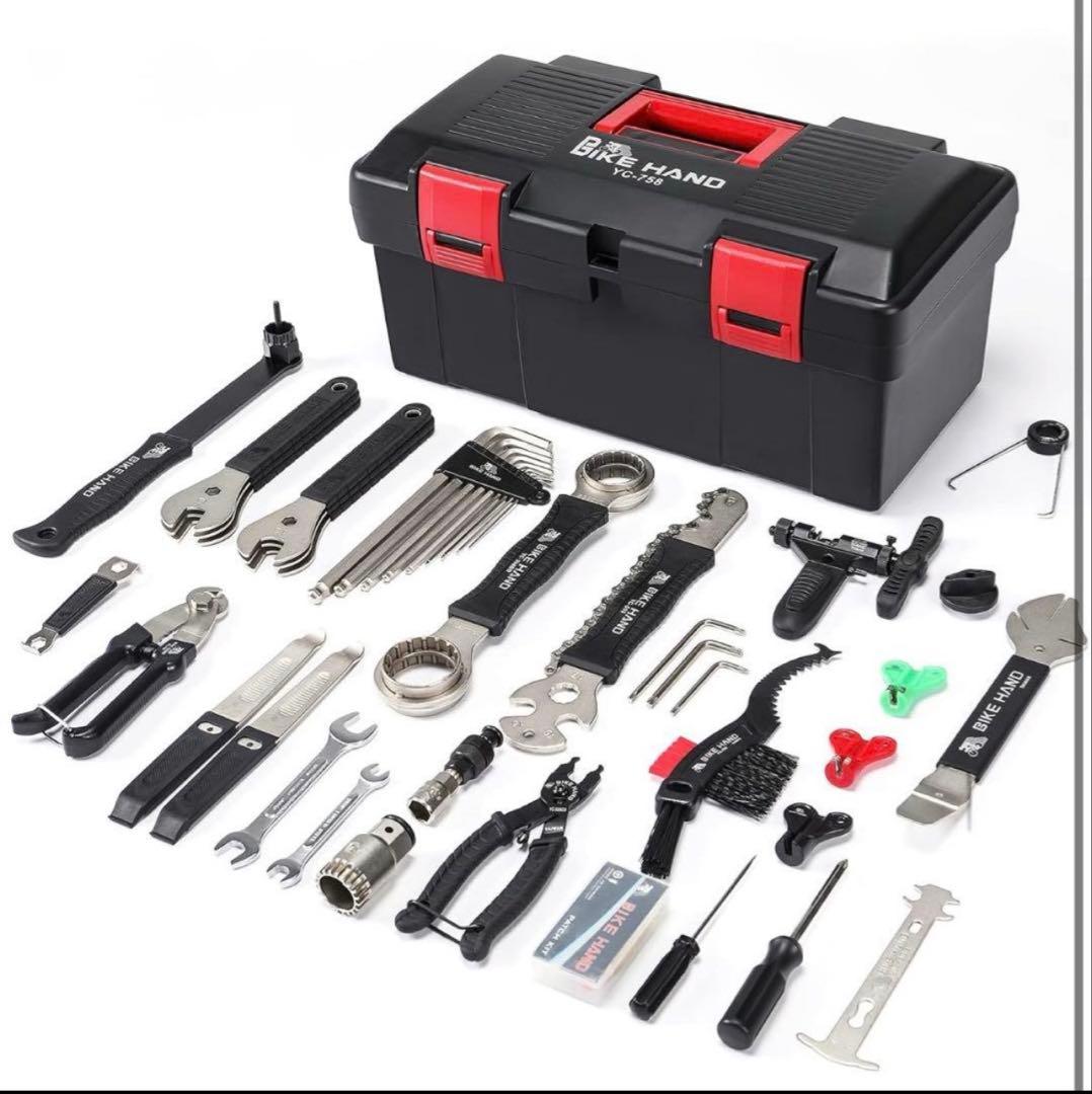 未使用。 YC-758 自転車プロフェッショナルツールキット
