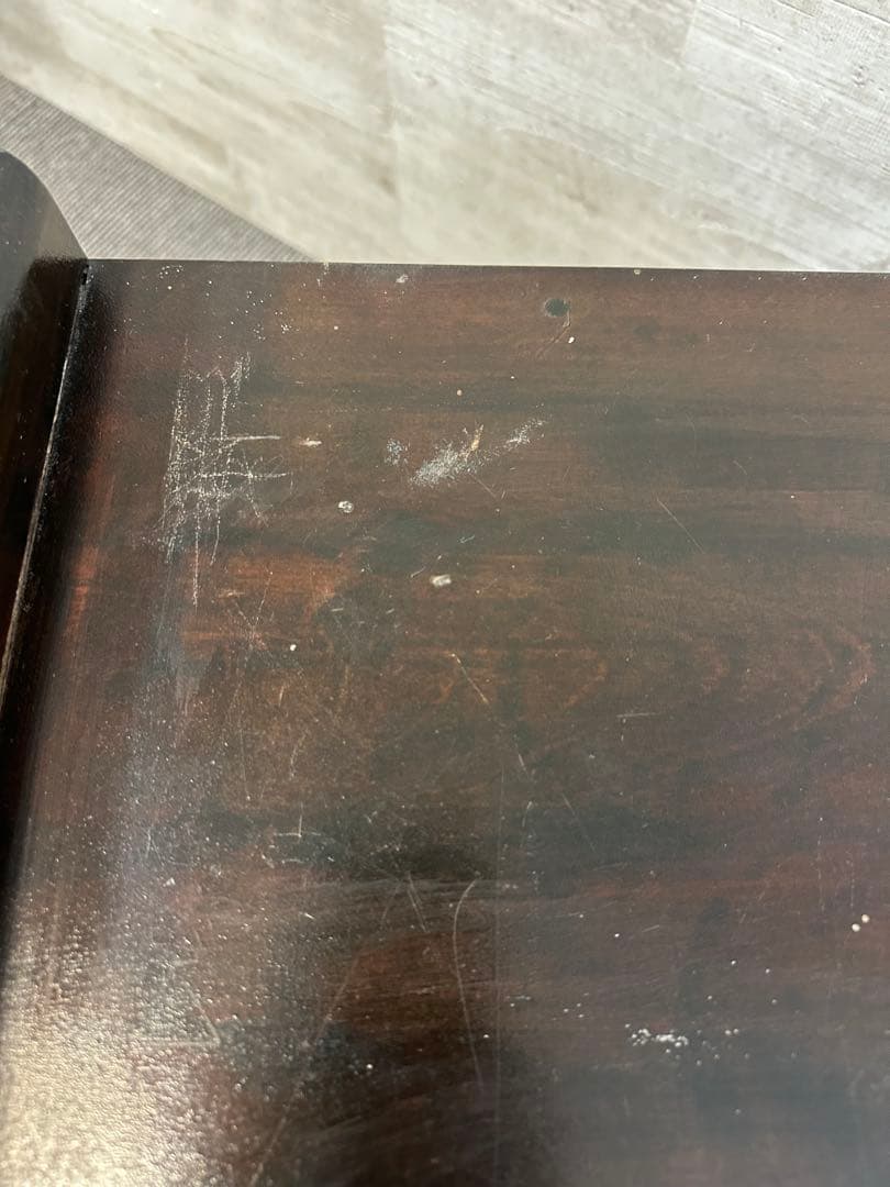 昭和レトロ 違い棚 キャビネット 小引き出し 花台 チェスト