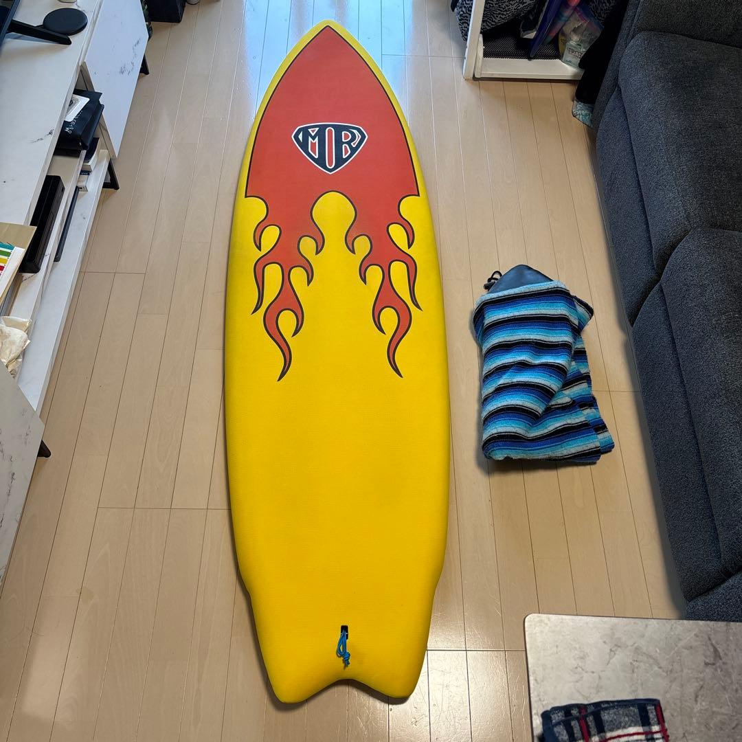 (湘南・都内・千葉手渡し)美品 6'4\