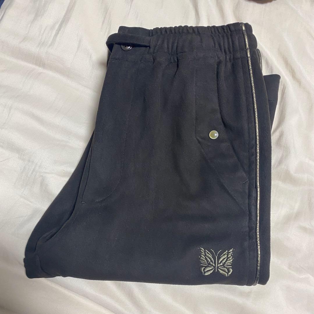 needles フェイクスウェード　トラックパンツ