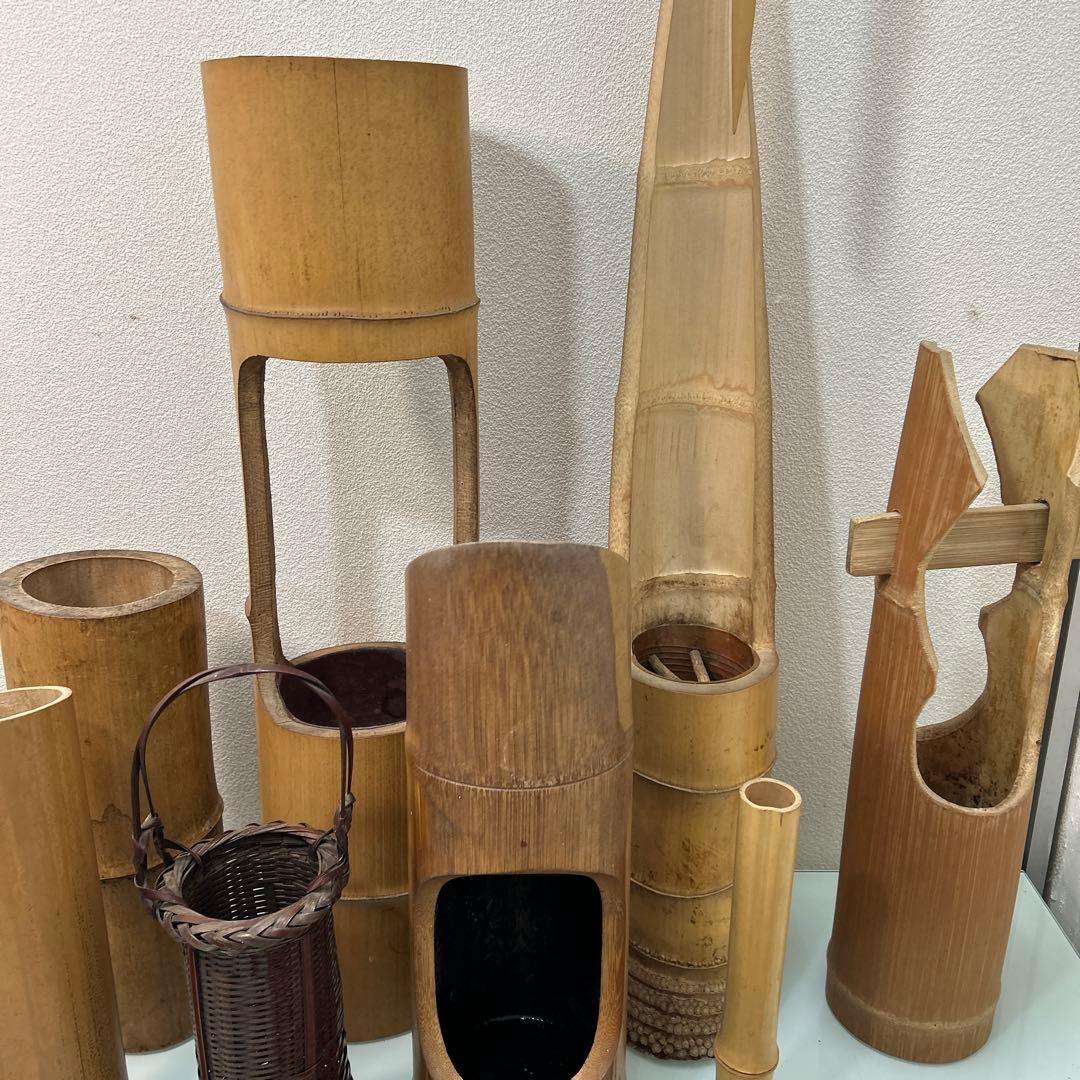 ☆竹の花入・茶道具☆