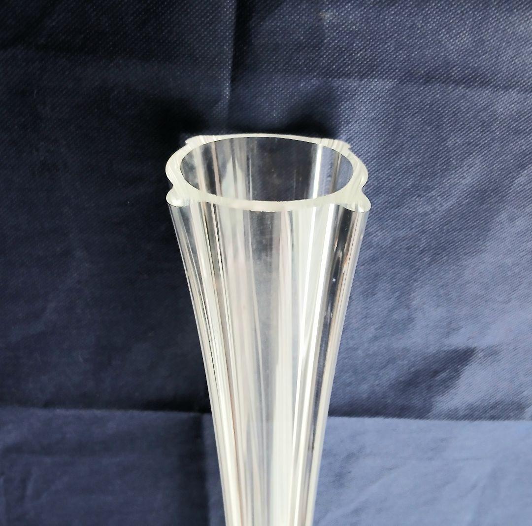 ガラス製 フラワースタンド 花瓶 花器 「縦約100㎝」