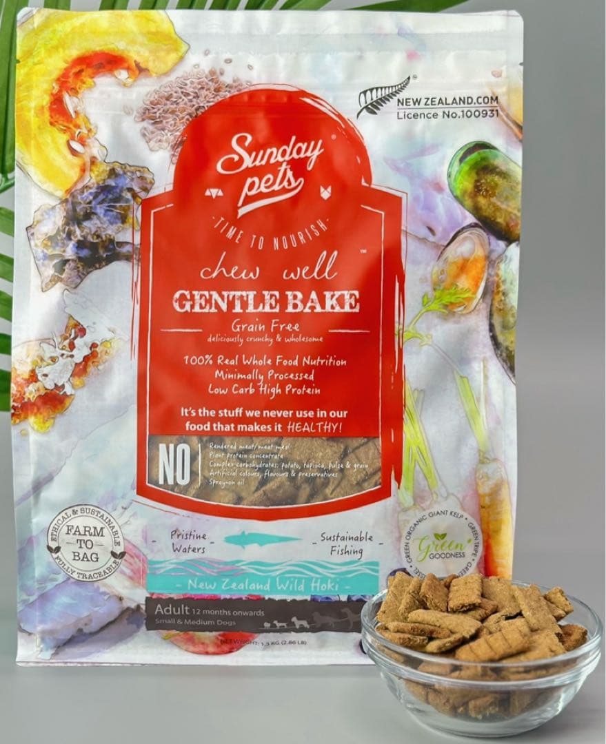 【新品】サンデーペッツ￼ ワイルドホキウィズトライプ 5.2kgジェントルベイク