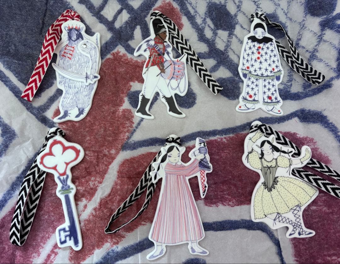  ウェッジウッド　クリスマスオーナメント　2024 6個