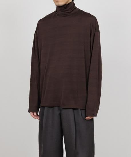 25AW markaware スーパー160'sウール タートルネックTシャツ