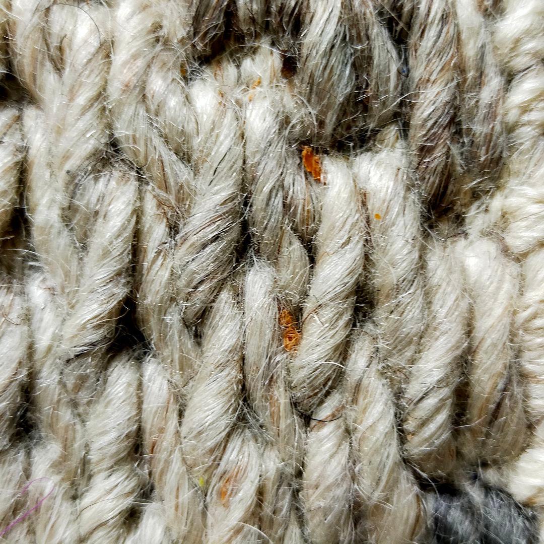 ウニコ　手編み ウールラグ　 北欧モダン シンプルデザイン　カーペット　絨毯