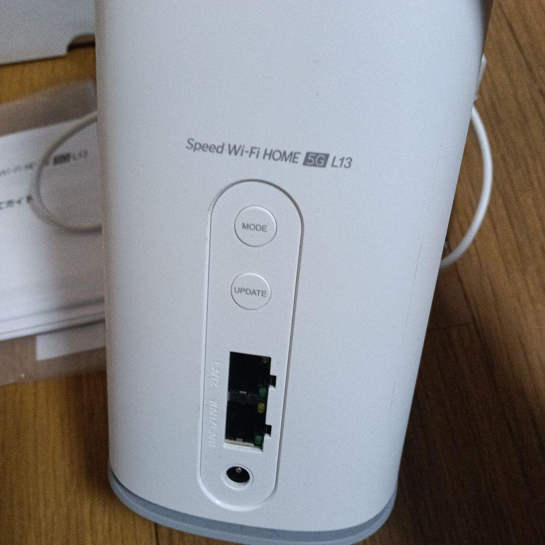 Speed Wi-Fi  5G L13　SIM フリー