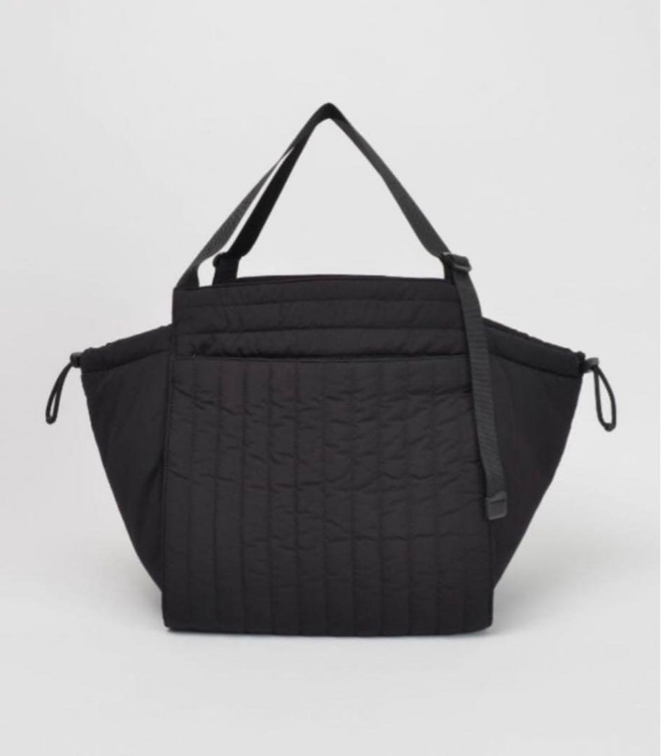 最終お値下げ‼️SOLPRESA キルティングトートバッグ Mサイズ　ブラック