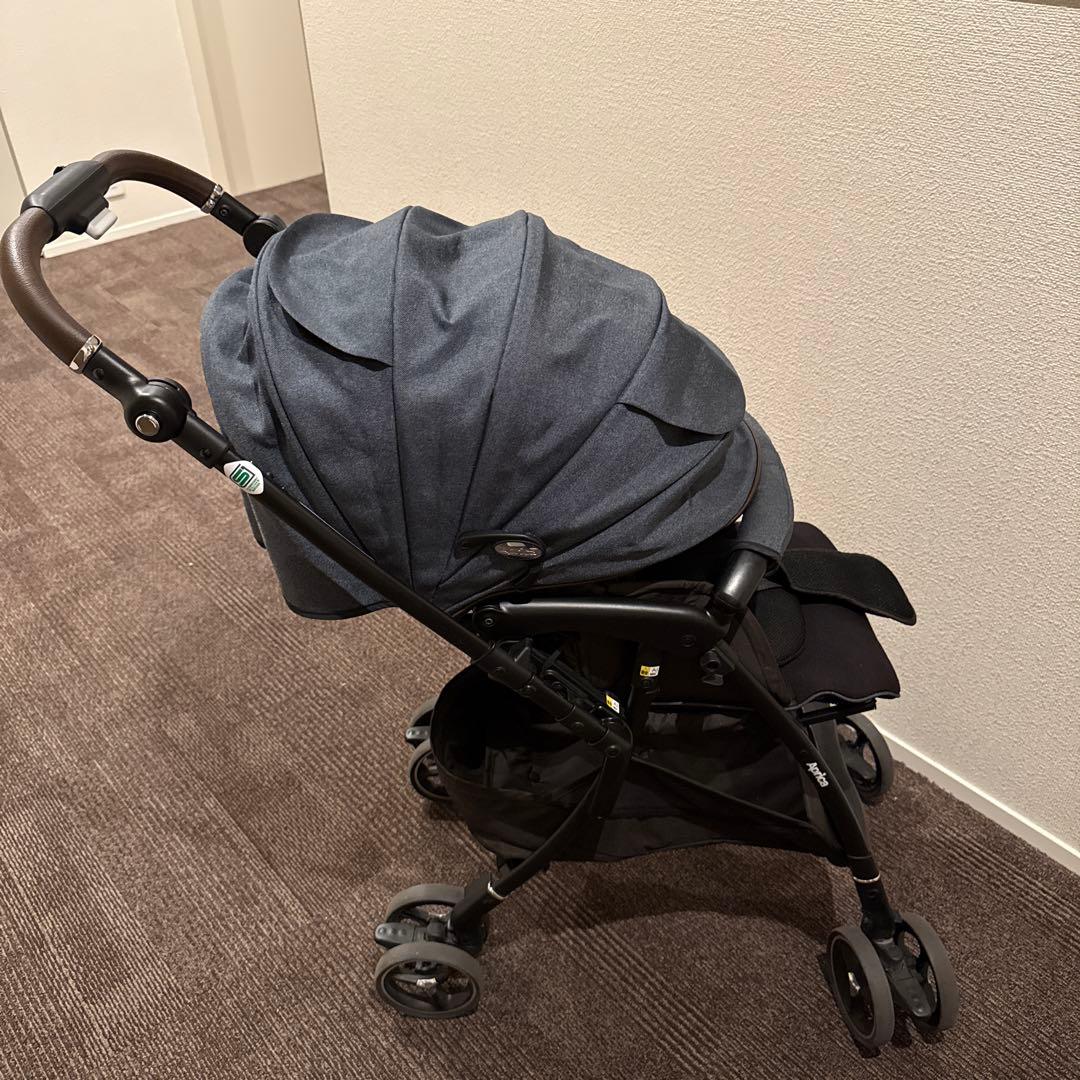 Aprica ベビーカー　ラクーナクッション　フリープラスAB ネイビー