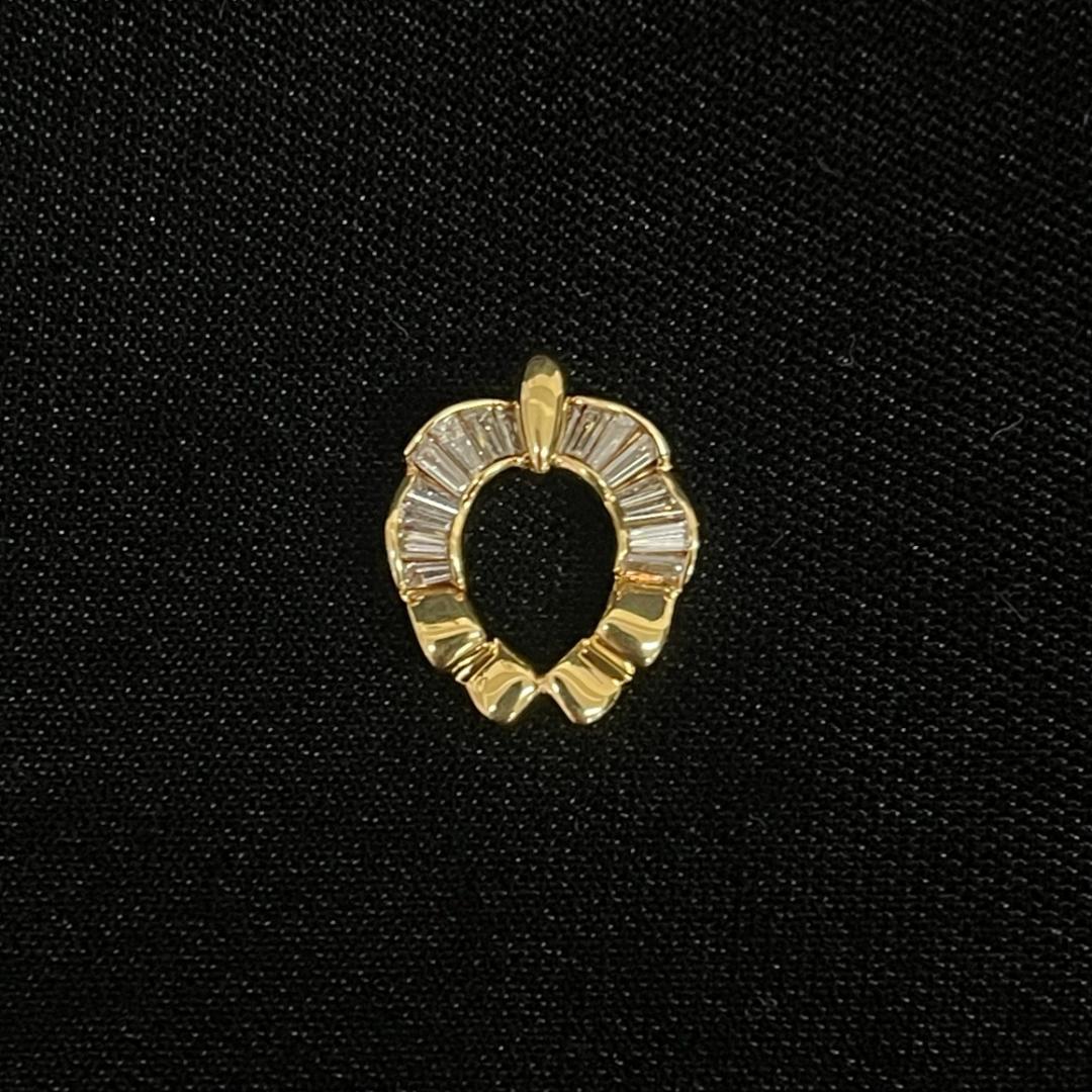 【POLA】750 ダイヤモンド ペンダント