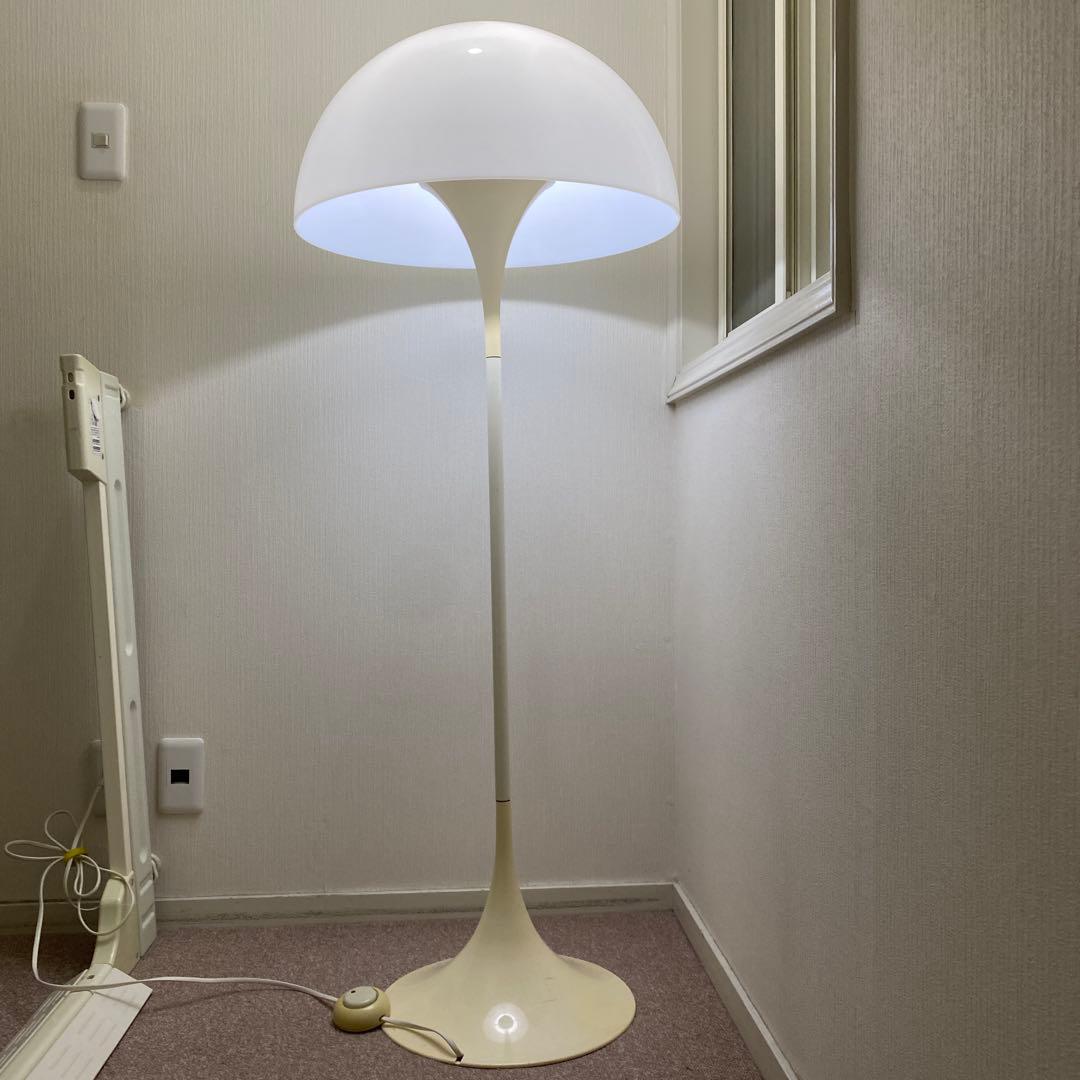 【みけ】ルイスポールセン　Panthella 乳白アクリル　フロアスタンド