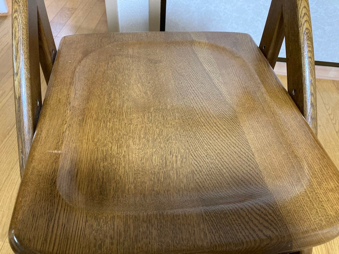 【練馬区　杉並区　引取り4000円引】浜本工芸　学習椅子　学習チェア　高さ調整可