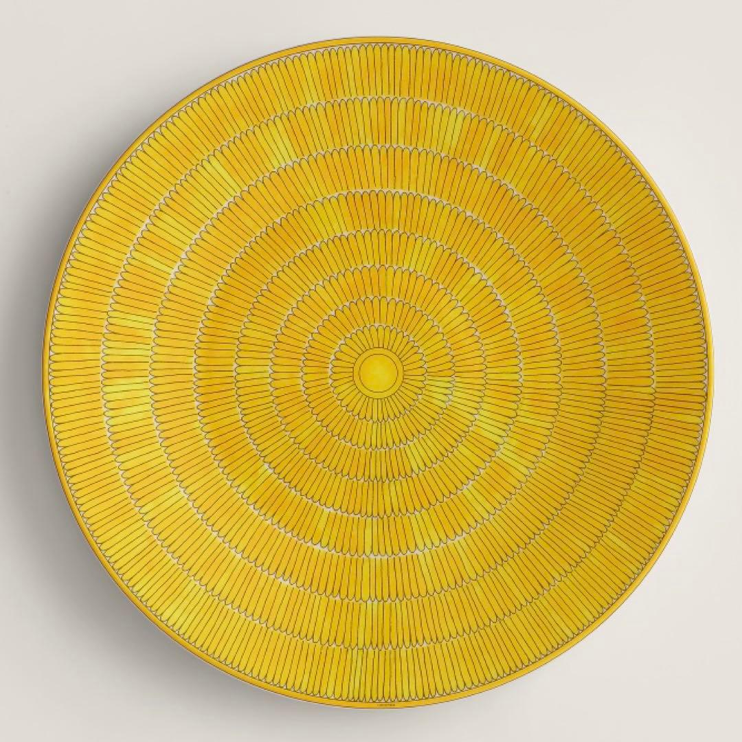 HERMES ソレイユ　サービングプレート