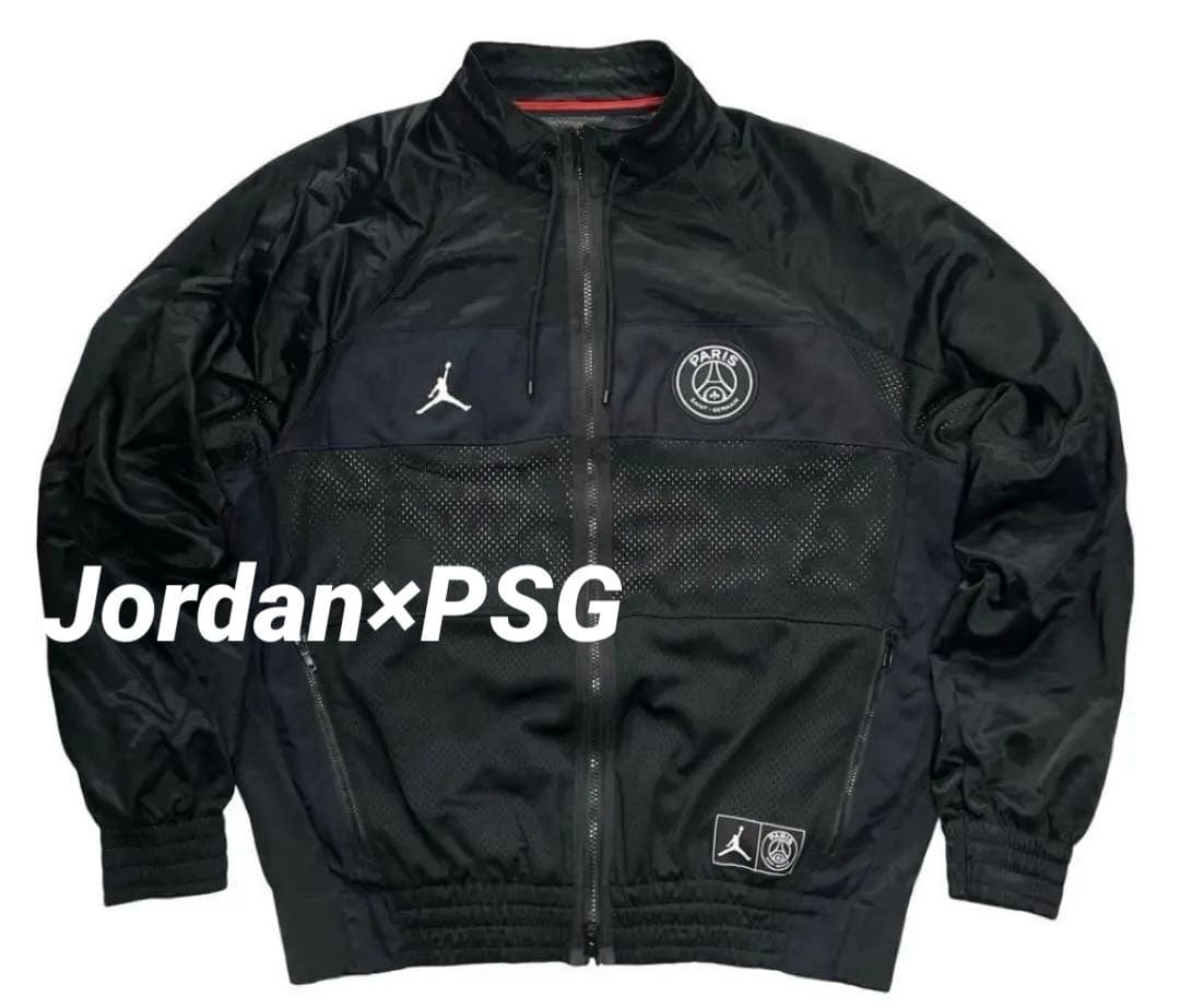 Air Jordan ×PSG コラボジャケット ブラック